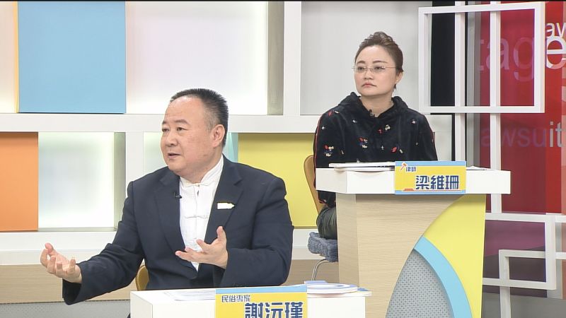 ▲謝沅瑾(上圖左、下圖右二)分享女藝人中邪案例。(圖/高點提供)