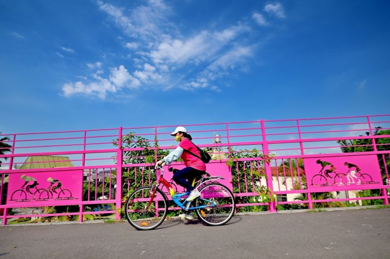 ▲潭雅神綠園道為十大經典自行車道景緻幽美,適合闔家出遊、運動體驗(圖/觀旅局提供2020.12.16)