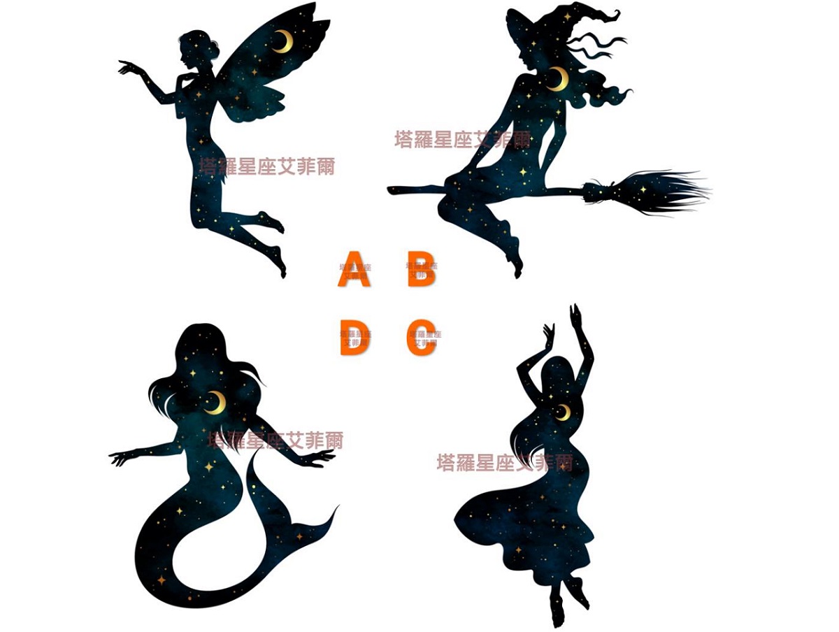 ▲直覺哪位精靈能幫你實現願望？測「2021年需留意的事」。（圖／艾菲爾老師授權提供）