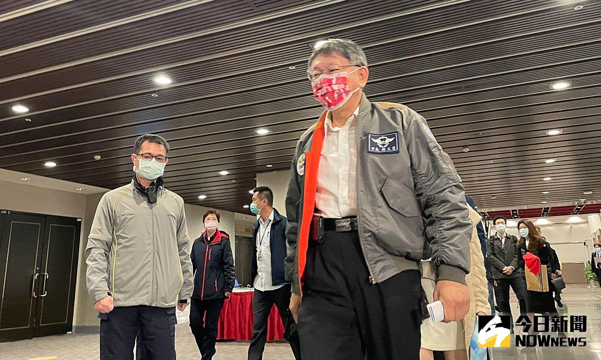 ▲台北市長柯文哲16日上午出席社宅研討會時，再批評內政部「信口開河」，直言「拿公文出來給我看，寫在哪裡？」（圖／記者丁上程攝,2020.12.16）