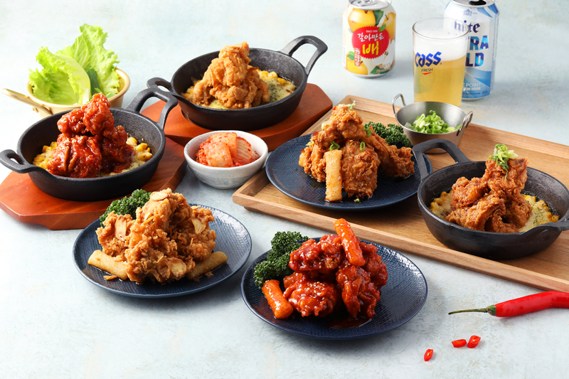 ▲Global Mall新北中和「韓虎嘯EXPRESS」多種口味韓式炸雞，軟嫩酥脆，推薦價98元起。（圖／資料照片）