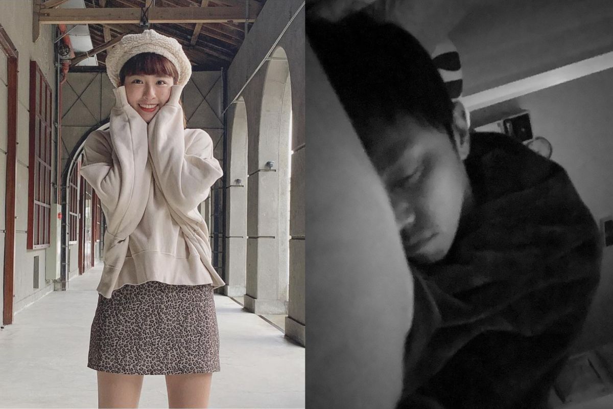 ▲峮峮（左）發出「4字填空」憶小鬼（右）。（圖／峮峮IG） 