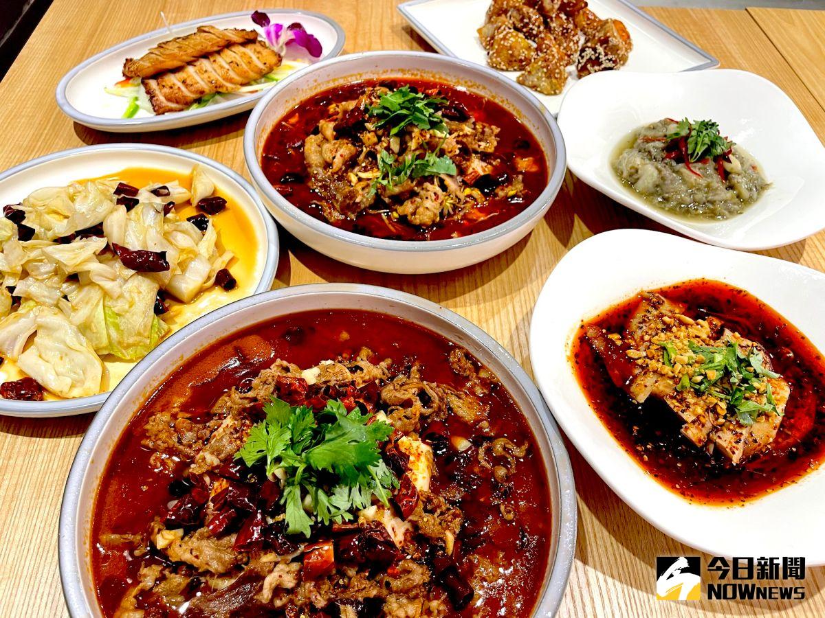 ▲30年老字號北平菜餐聽旗下開幕川菜品牌，以道地川菜與價格平易近人為品牌核心，呈現麻辣鲜香、百菜百味的川菜精神。（圖／記者黃仁杰攝,2020.12.16）