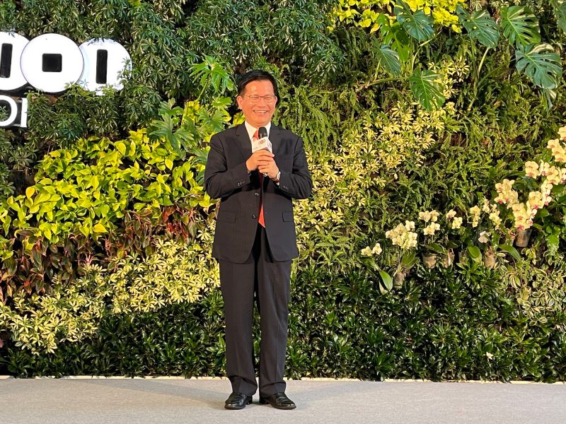 ▲林佳龍則說,101能舉辦跨年煙火匯演自己抱著感恩的心,除了指揮中心領導正確,也是國人很團結的配合防疫新生活政策。(圖/記者黃仁杰攝,2020.12.16)