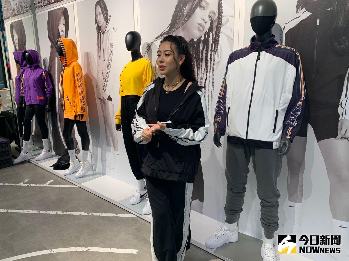 ▲蔡詩芸出席現身代言QORE x NBALAB。（圖／吳政紘攝）