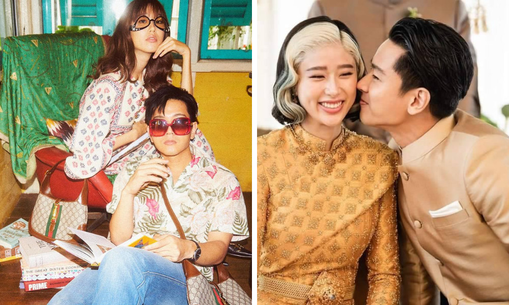 ▲泰國明星情侶Toni Rakkaen和Kaew Jarinya於12月11日幸福成婚。（圖／翻攝自IG）