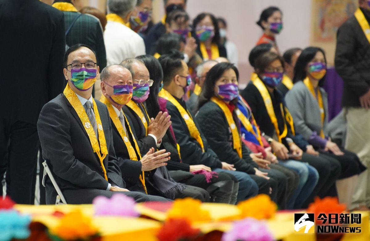 ▲對2024大位之爭是否和侯合作，朱立倫語帶玄機表示，「我們永遠都是好夥伴、好朋友。」（圖／記者李春台攝, 2020.12.16）