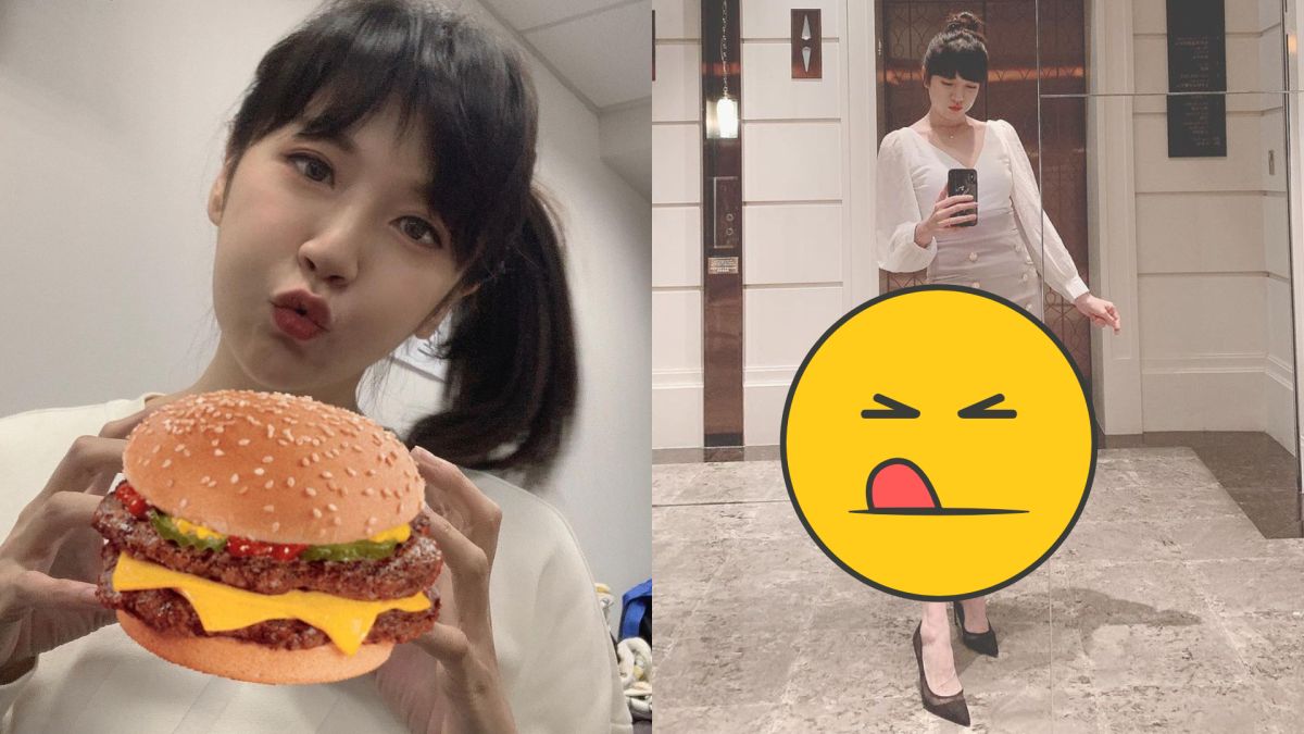 ▲「漢堡主播」鄭亦真辣腿照曝光。（圖／鄭亦真IG）