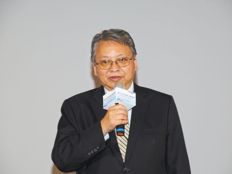 ▲臺中市副市長令狐榮達致詞(圖/臺中市政府提供)