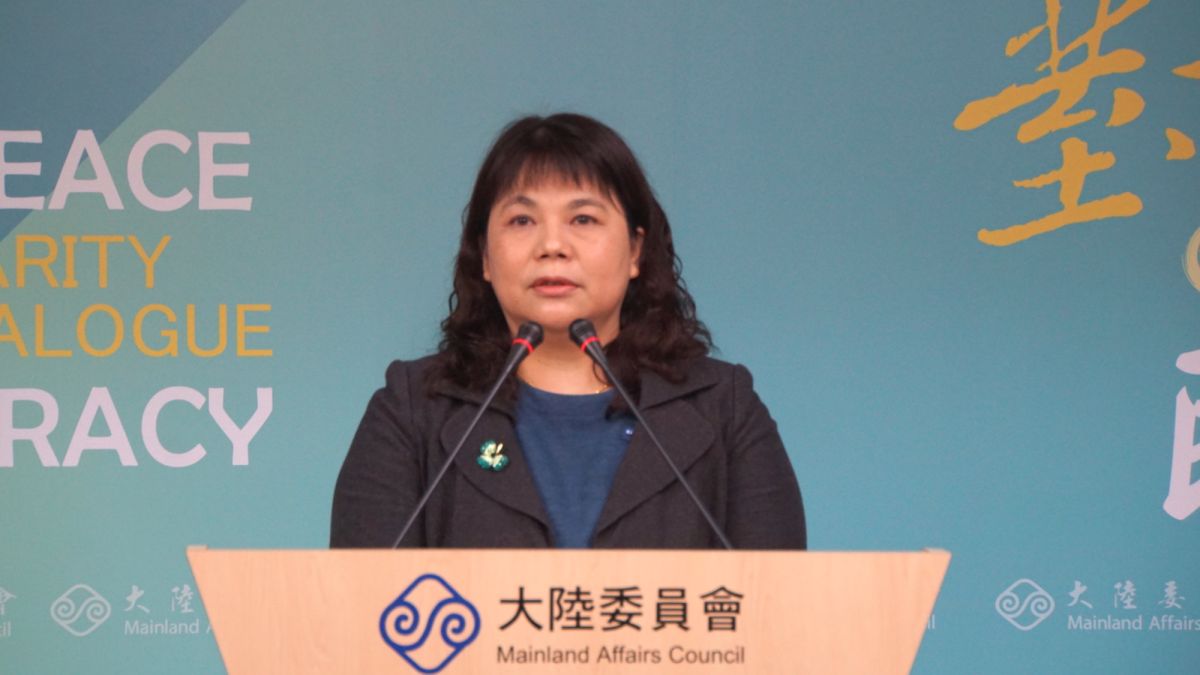 ▲陸委會副主委李麗珍回應有關台塑、台達電傳出設有中國共產黨支部問題。（圖／記者呂炯昌攝影／2020.12.17）