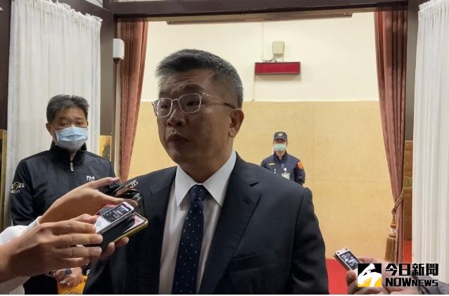 ▲中華職棒聯盟會長吳志揚任期即將屆滿，中職五個球團共同聯名推舉立法院副院長蔡其昌擔任中華職棒大聯盟會長。（圖／記者呂炯昌攝.2020.12.18）