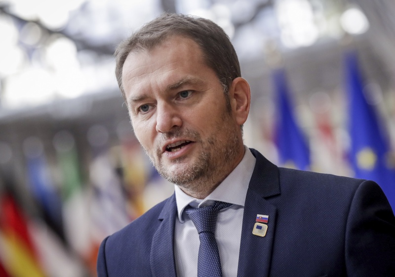 ▲斯洛伐克總理馬托維奇（Igor Matovic）表示，自己已驗出新冠病毒呈陽性反應，距他前往比利時布魯塞爾出席歐洲聯盟高峰會議已過一週時間。資料照。（圖／美聯社／達志影像）