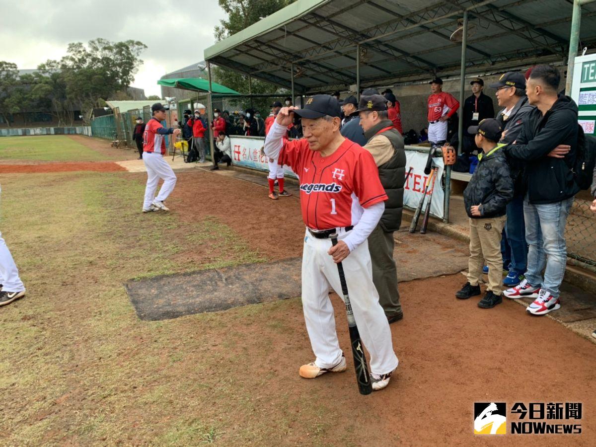 ▲中華職棒之父洪騰勝。（圖／吳政紘攝）