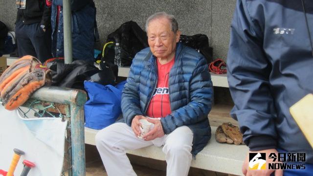 ▲中華職棒之父洪騰勝。（圖／吳政紘攝）