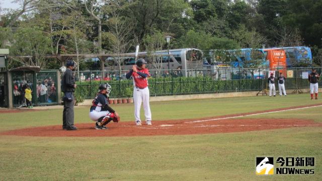 ▲陳義信代打上陣。（圖／吳政紘攝）