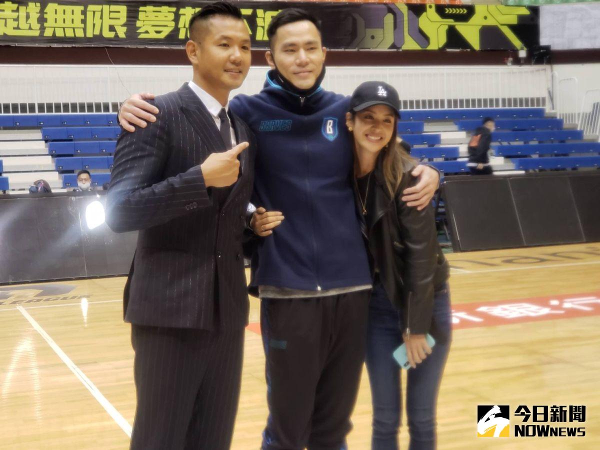 ▲陳建州和張宗憲賽後合影。（圖／黃建霖攝）