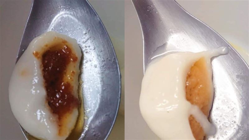 ▲原PO一吃奶茶跟拿鐵口味,立馬哭喊「該吃胃藥了」。(圖/翻攝自《爆怨公社》