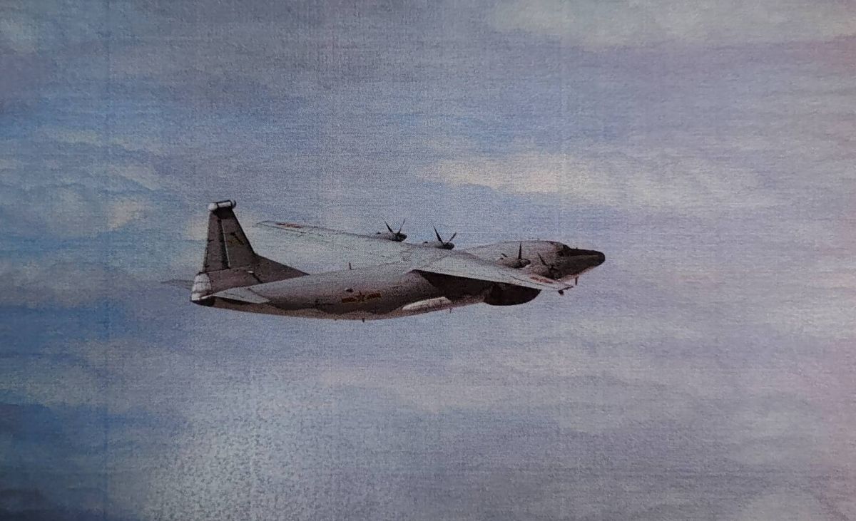 ▲國防部表示，今（21）日有一架共軍運-8遠干機及一架運-8技偵機侵我西南空域。（圖／國防部提供）