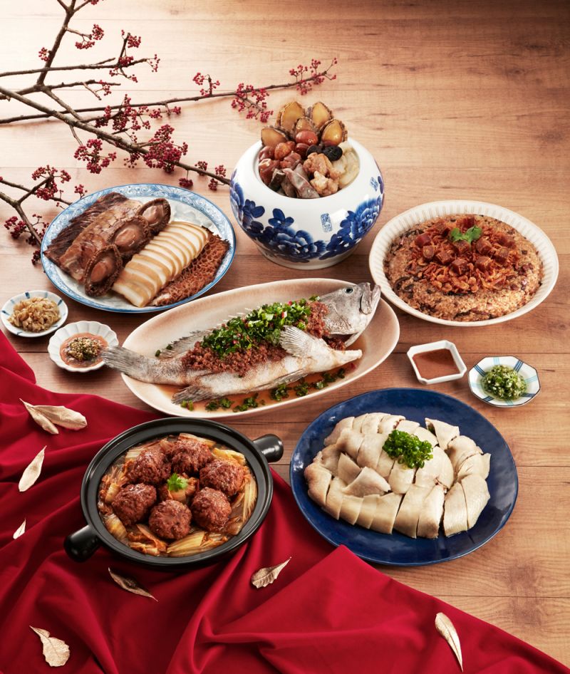 ▲川菜餐廳則祭出傳統經典款外帶年菜組合。（圖／業者提供）