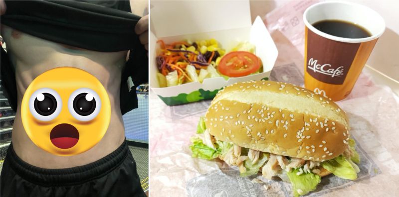 健身男21天外食減脂菜單曝光　網讚：快樂健身法
