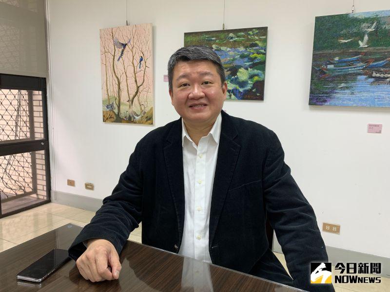 ▲何博文表示,原本在五股垃圾山的業者未來要如何安置,市府應該要有積極的作為,而非大力剷平之後就置之不理。(圖/記者康子仁攝)