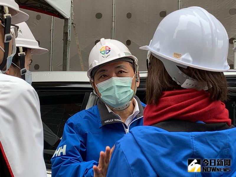 ▲台北市長柯文哲上午視察萬大線金城機廠工程，不但侯友宜市長沒有出現，新北捷運局也沒有派人出席。(資料照/記者康子仁攝)