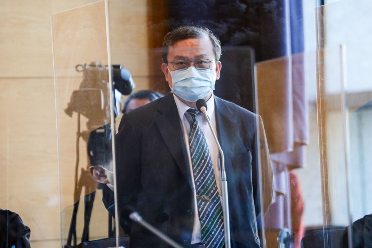 ▲台北市捷運工程局長張澤雄今列席台中市議會說明備詢。(圖／柳榮俊攝2020.12.22)