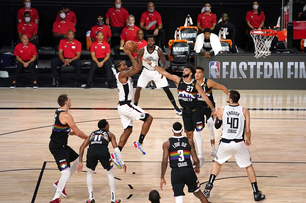 ▲快艇新賽季將使用三角進攻，來幫助Kawhi Leonard發揮影響力。（圖／美聯社／達志影像）