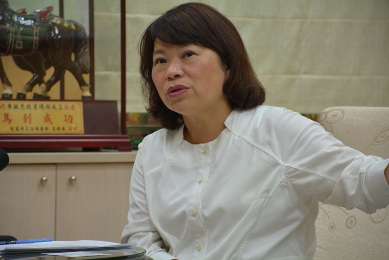 ▲談到未來的動向,是否會爭取市長連任?,黃敏惠認為,「有沒有熱情,大家應該感受得到」(圖/記者郭政隆攝)