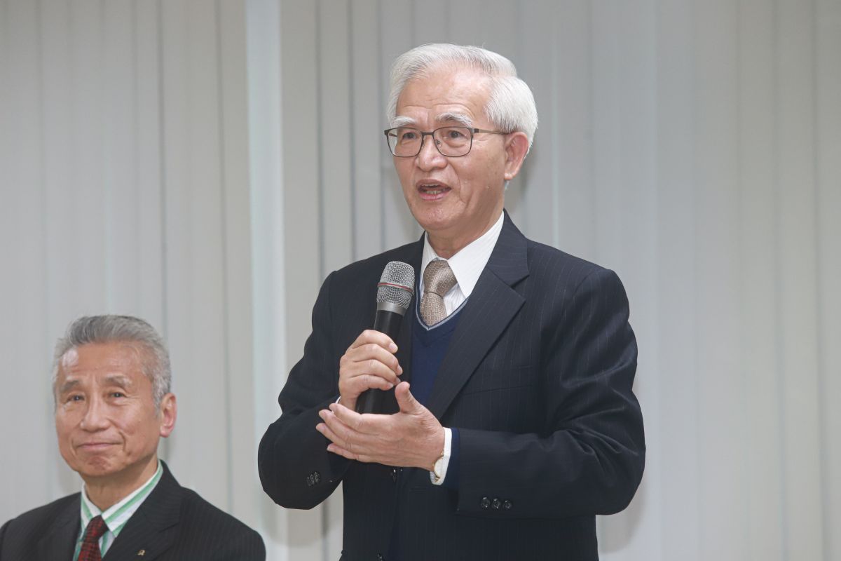 ▲大同新董座盧明光表示，除了調整體質、改善財務結構外，還要靠併購與結盟「長大」，拚集團5年營收千億元。（圖／記者葉政勳攝）