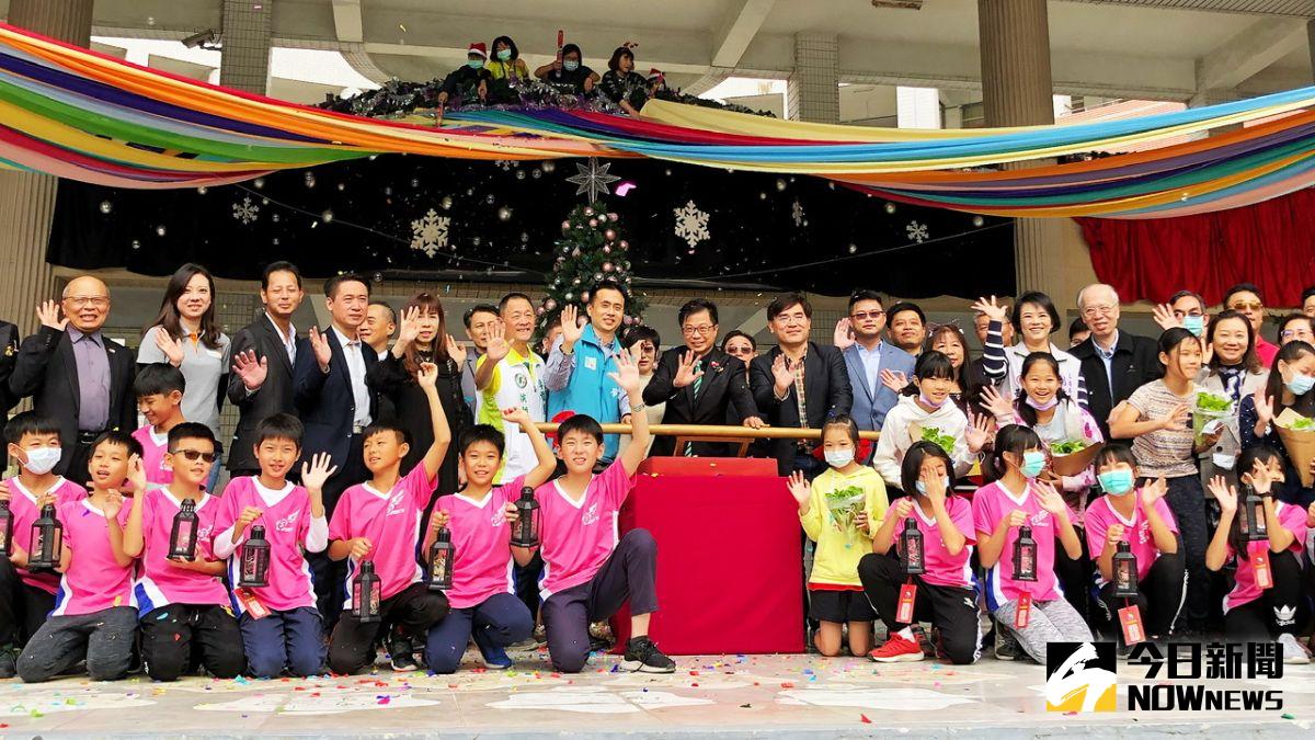 ▲ 新上國小以「感恩公益」為核心，舉辦一系列活動。（圖／記者陳美嘉攝，2020.12.23）