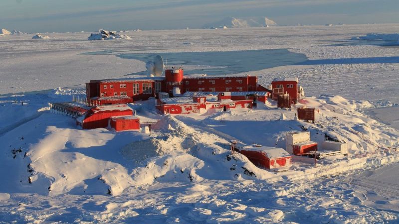 ▲智利於南極的軍事基地中先前就傳出有36人確診COVID-19。（圖／翻攝自 Twitter）