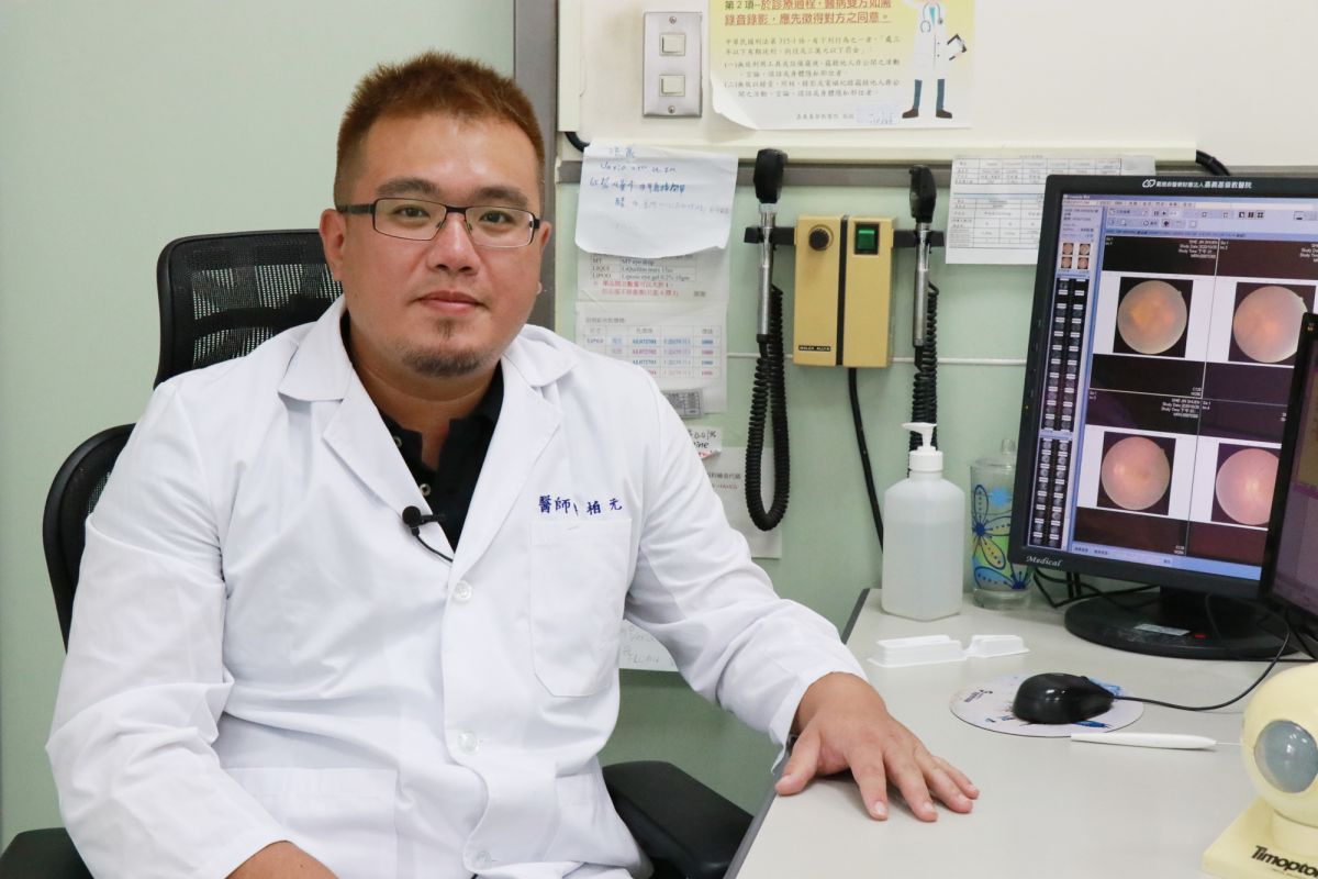 ▲嘉基眼科傅柏元醫師表示，每一個人的眼睛狀況不同，術前一定要經過眼科醫師的審慎評估。〔圖／嘉基提供〕