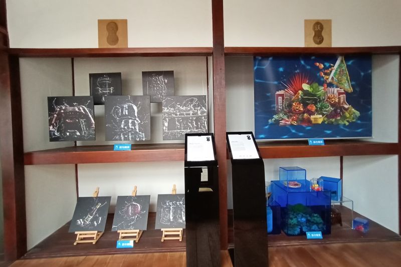 ▲「雲水千流」風格記憶展期即日起至明年1月23日止,在北港自來水廠歷史建築群(北港水道頭文化園區)開展。(圖/記者洪佳伶攝,2020.12.23)