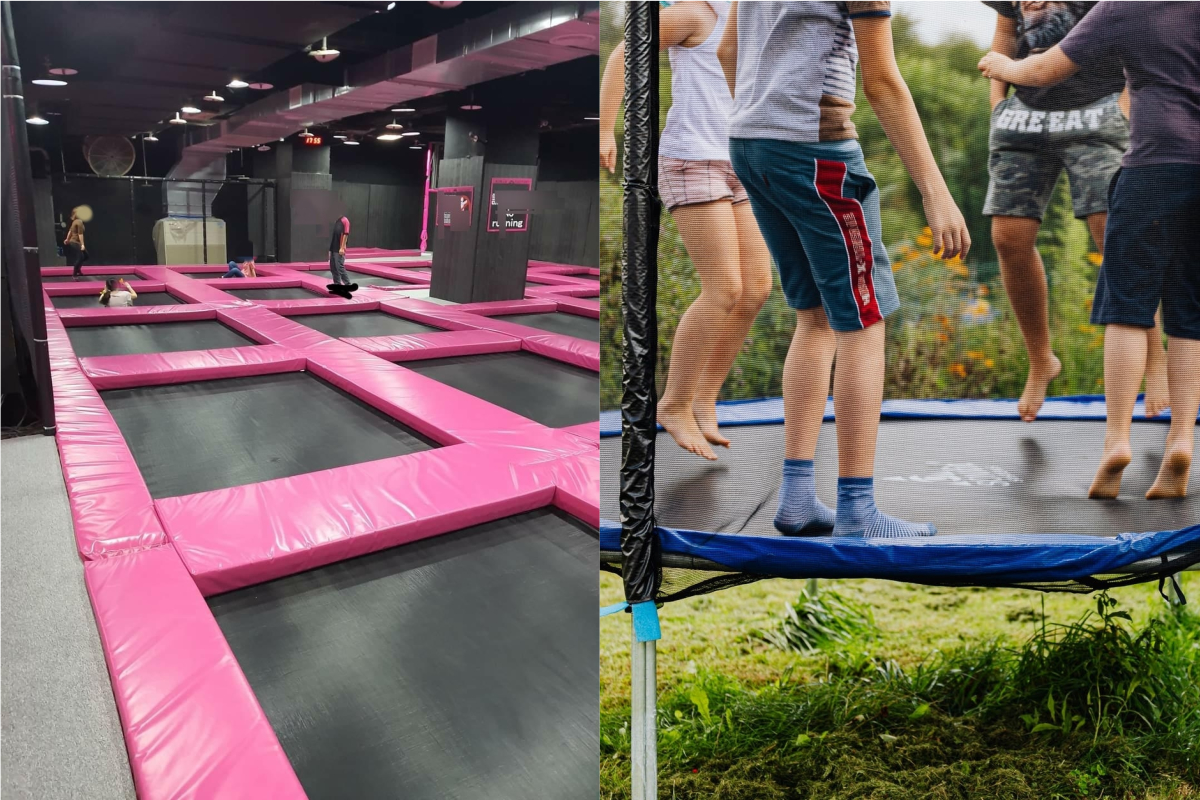 ▲有男網友到運動中心完彈跳床，卻遭男員工冷落對待。（示意圖／翻攝自《爆怨公社》及《pexels》 ）
