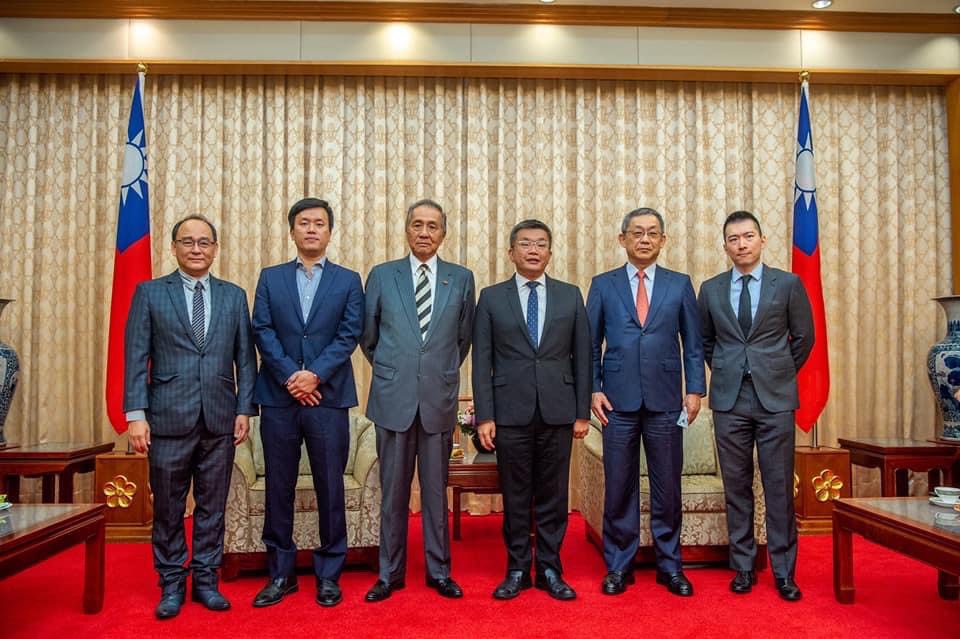 ▲立法院副院長蔡其昌會面5球團代表確定接下中職會長。（圖／中職提供）