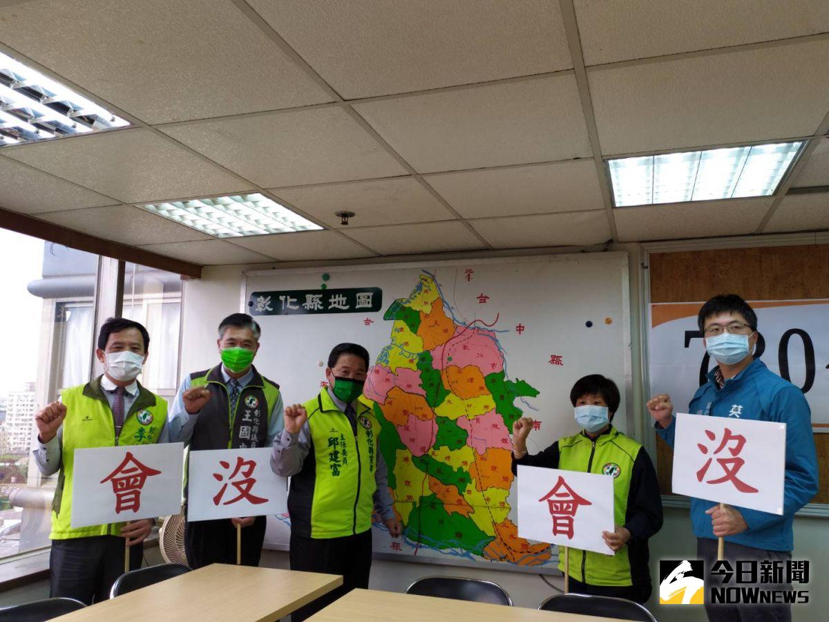 ▲民進黨彰化縣黨部主委邱建富拋出將組建「影子縣府」，展現積極問鼎縣長寶座決心。（圖／記者葉靜美攝，2020.12.24）