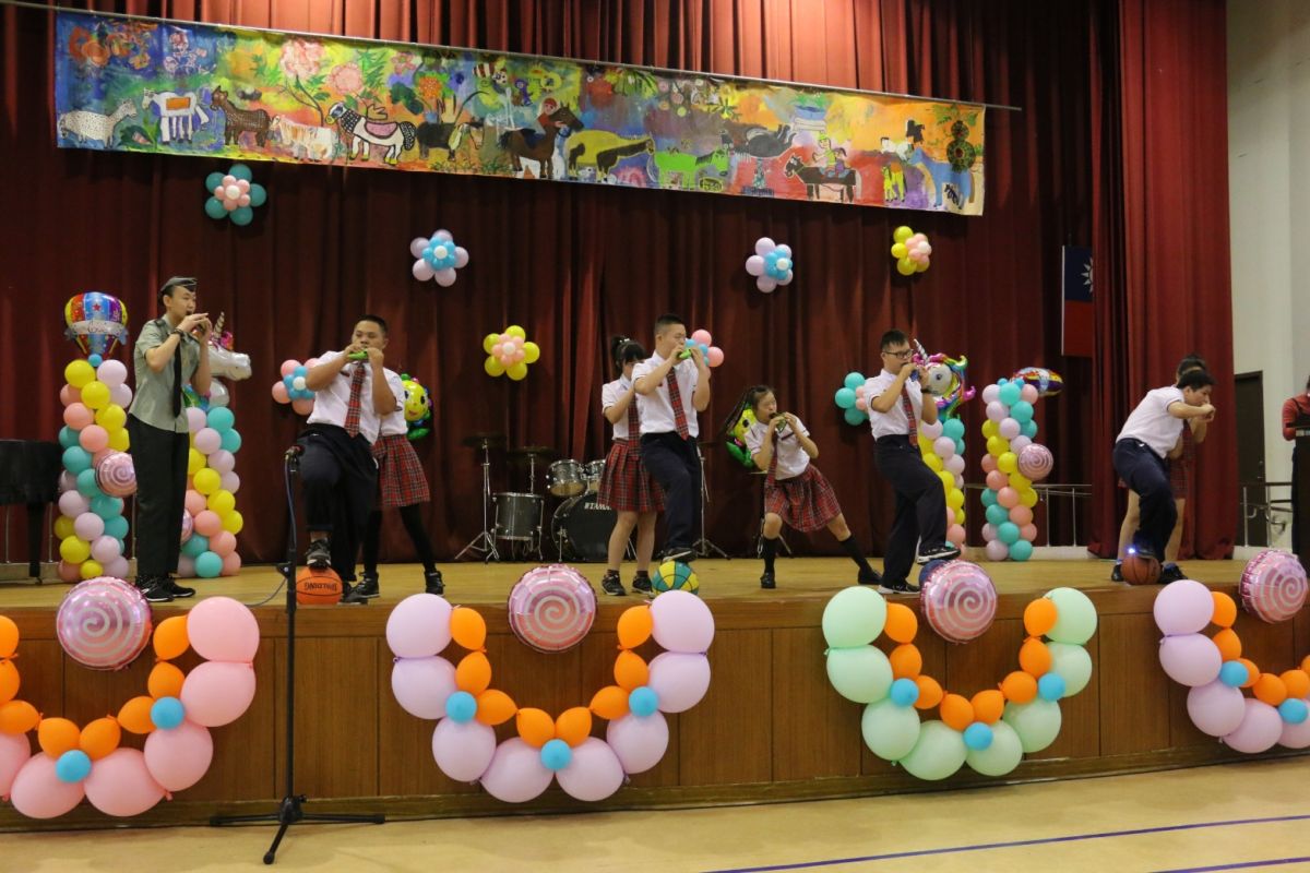 ▲台中特殊教育學校舉行校慶暨學習成果發表會。(圖／柳榮俊攝2020.12.25)