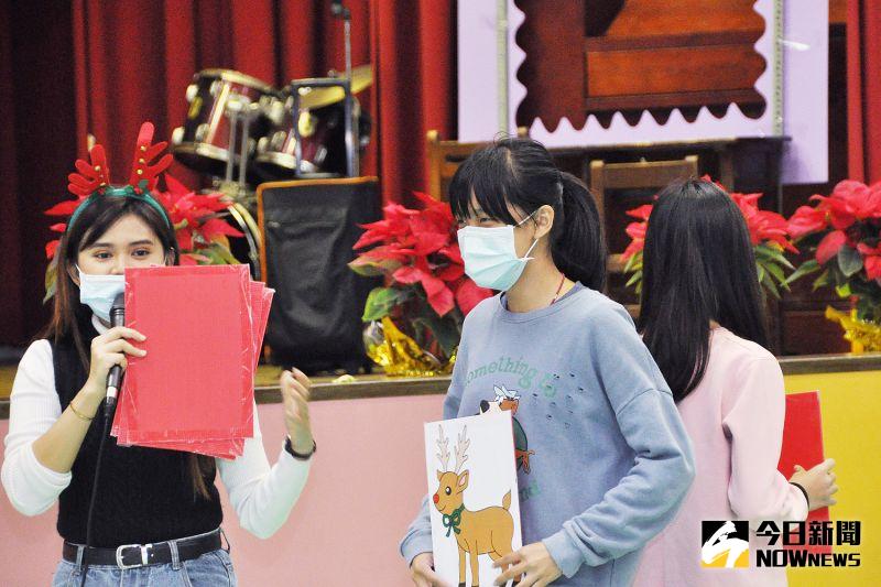 ▲英語競賽遊戲遊戲。(圖/記者陳雅芳攝,2020.12.