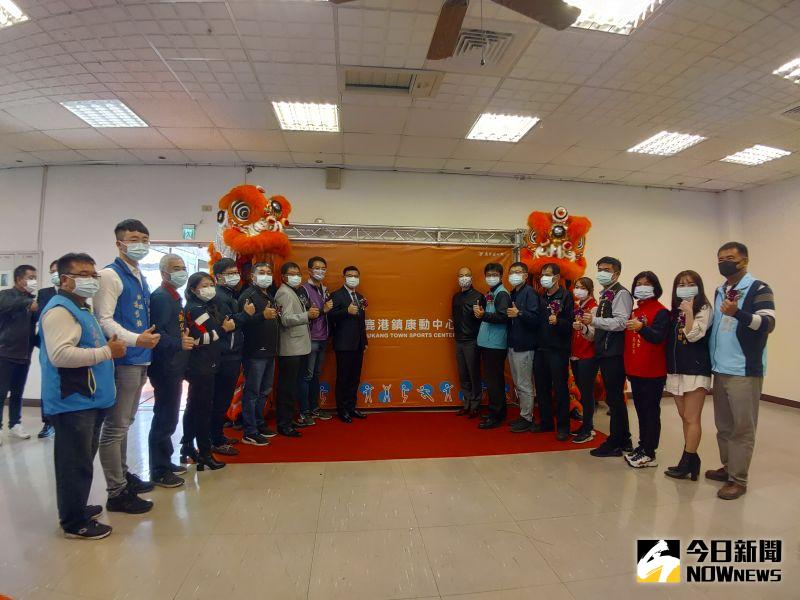 ▲鹿港鎮長許志宏於老人文康中心舉辦施政成果發表會。(圖/記者陳雅芳攝,2020.12.