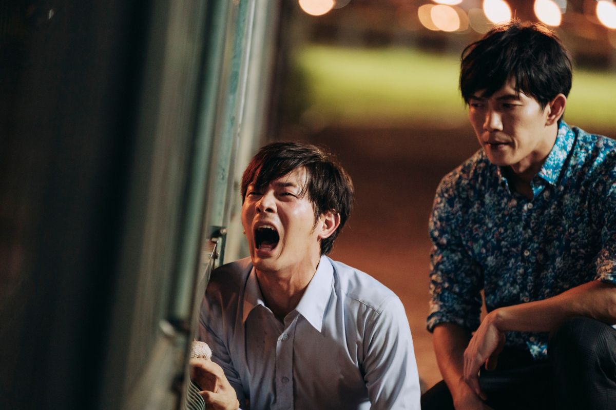 ▲宥勝（左）酒醉情緒崩潰。（圖 / HBO Asia提供）