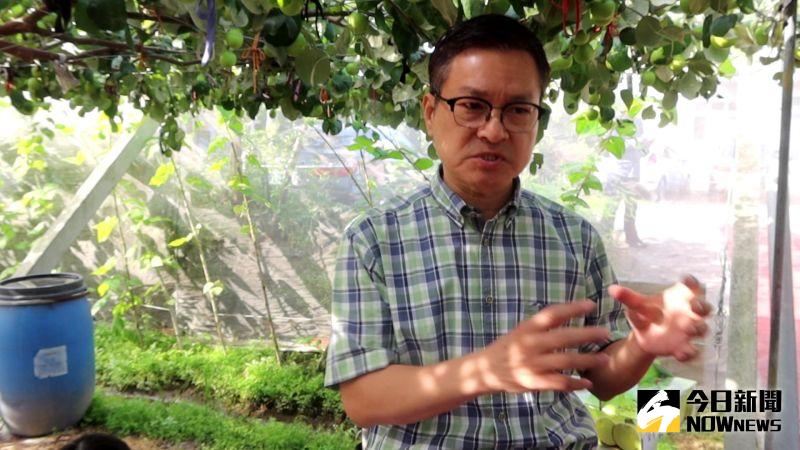▲有意捲土重來問鼎下屆縣長的魏明谷說,王惠美不懂得要開源只是一味「截」流,只會哭窮、沒縣政願景。(圖/記者陳雅芳攝,2020.12.