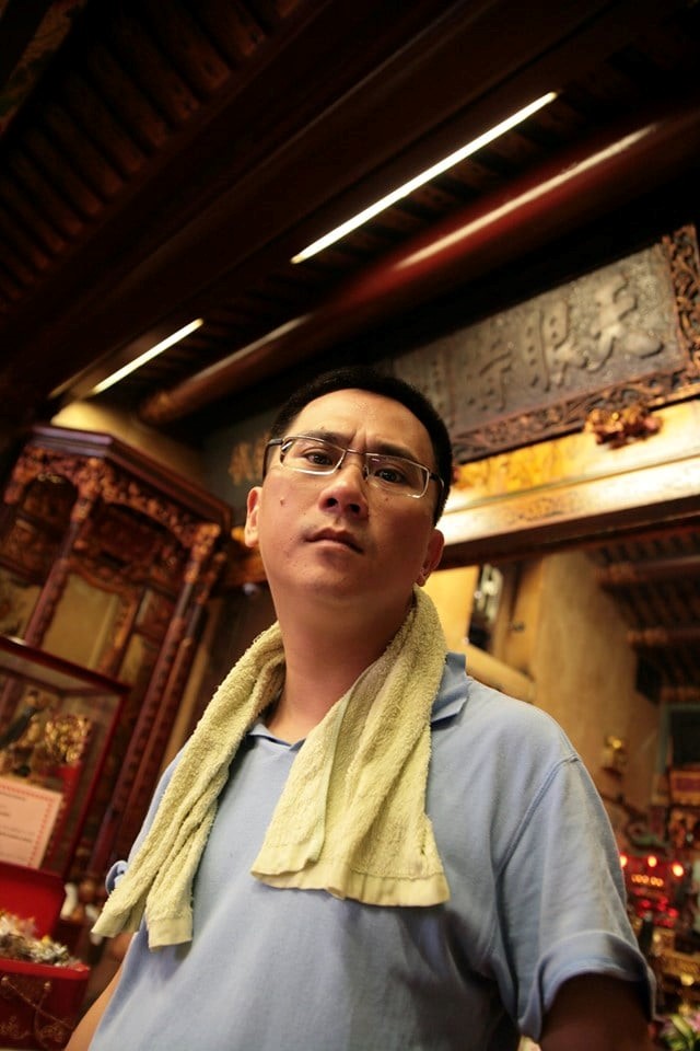 ▲人稱「486先生」的陳延昶,事實上是台北霞海城隍廟的第七代弟子。(圖/486團購提供)