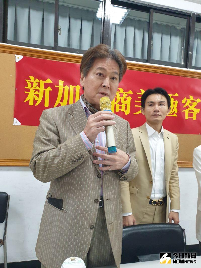 ▲縱橫影視界40年的藝人劉尚謙,到場主講「斜槓創業讓生命更精彩」。(圖/記者金武鳳攝,2020.12.27)