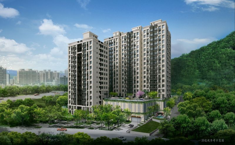 ▲「景自慢」採現代日式風格,標榜大部分住宅都有景觀,對面就是永久保護區,每天打開窗戶,就可以呼吸新鮮空氣。(圖/資料照片)