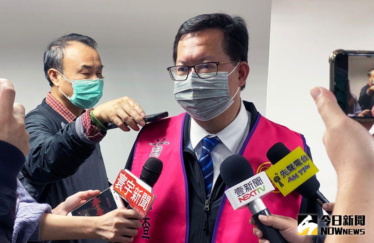 ▲鄭文燦表示，「桃樂園Wonderland跨年晚會」目前仍照原計劃，採高強度防疫照常舉行，若疫情在這段期間有重大變化，市府會立即調整。（圖／記者李春台攝, 2020.12.28）