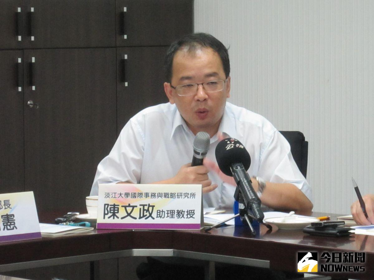 ▲國安會副秘書長陳文政為配合淡江大學修改借調年限，由於借調期已滿，所以請辭教職。（資料照／記者呂炯昌攝）