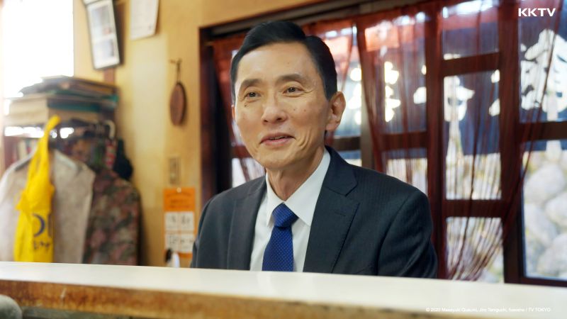 ▲松重豐在《孤獨的美食家》中,飾演從事進口雜貨生意的五郎。(圖/