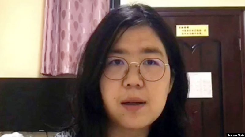 中國公民記者張展遭判刑　蓬佩奧呼籲無條件放人
