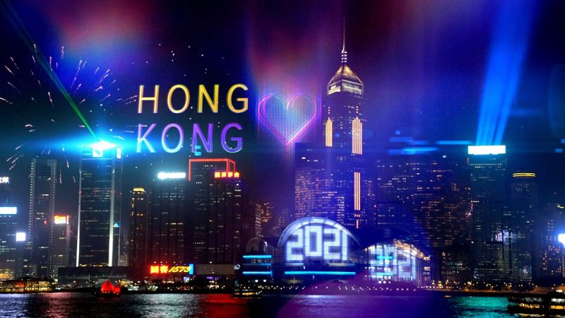 ▲迎接2021迎接香港跨年線上直播倒數，展示香港活力依然。（圖／資料照片）